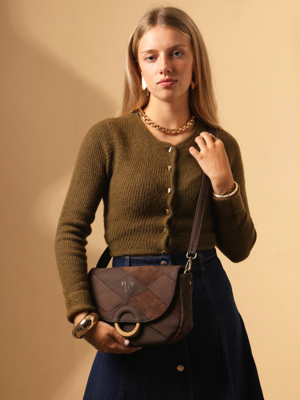 Cross body tas NEFLIER PATCHWORK
