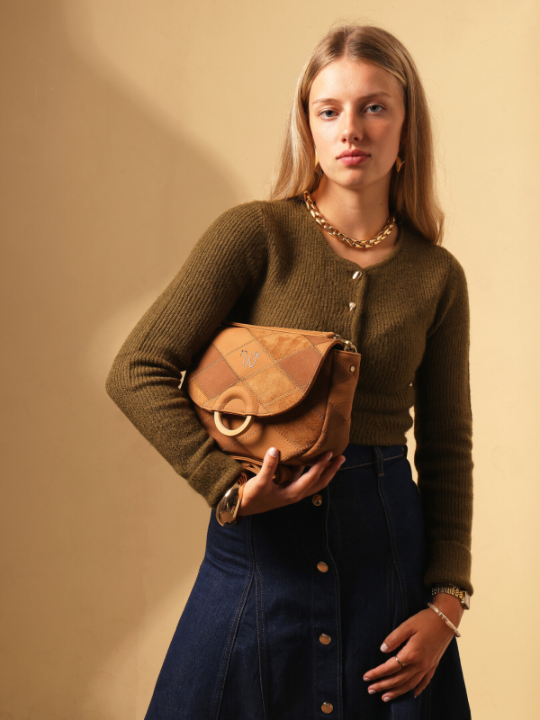 Cross body tas NEFLIER PATCHWORK