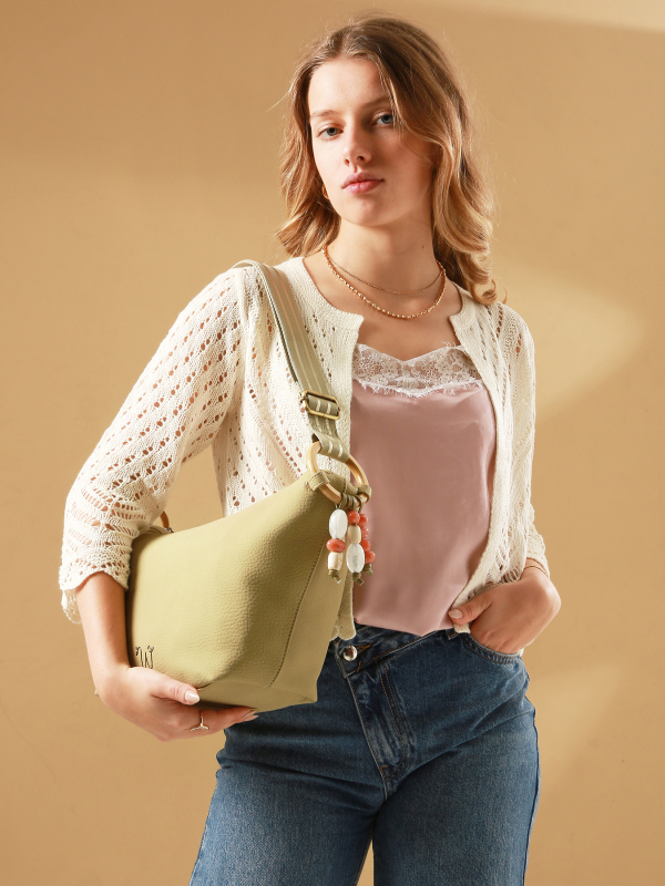 Sac bandoulière CAMOMILLE PEARL