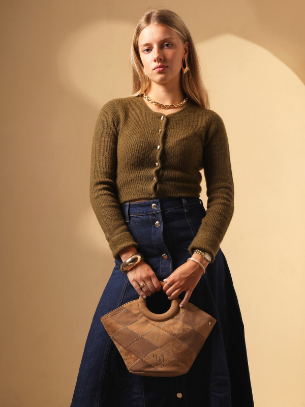 Cross body tas NEFLIER PATCHWORK