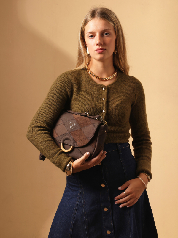 Cross body tas NEFLIER PATCHWORK