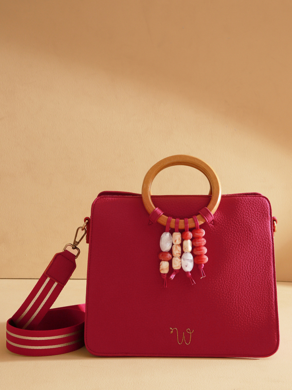 Sac porté main M CAMOMILLE PEARL