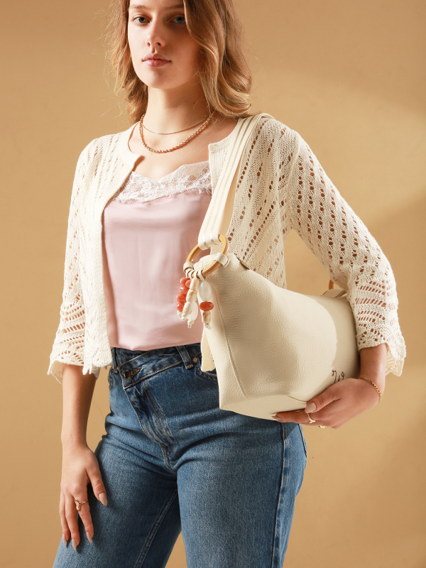 Crossbody bag CAMOMILLE PEARL